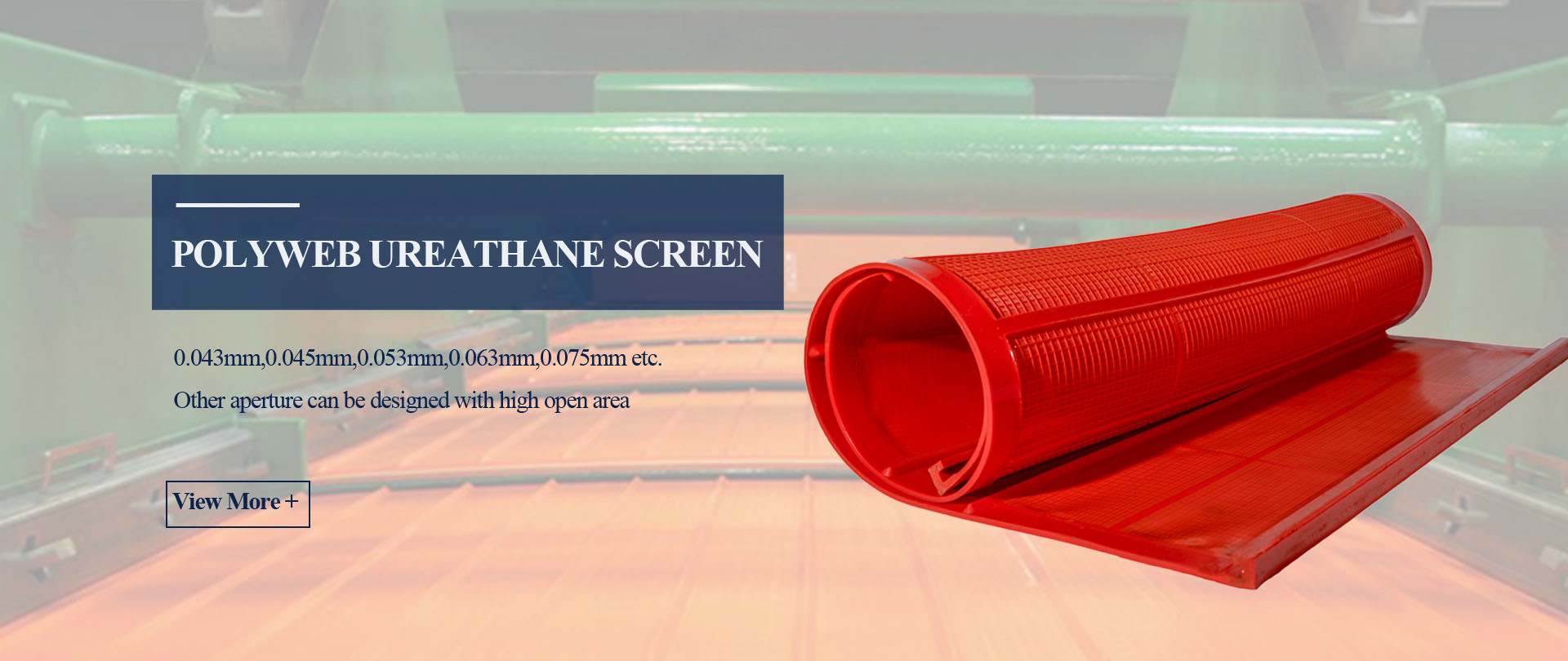 chất lượng Màn hình Polyweb Urethane nhà máy sản xuất