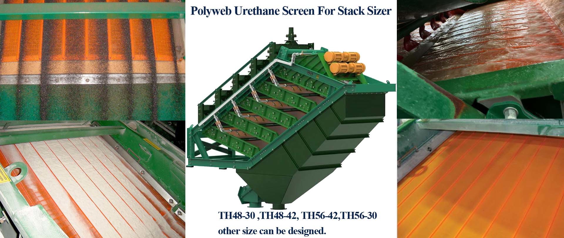 chất lượng Màn hình Polyweb Urethane nhà máy sản xuất