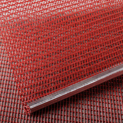 Ống vuốt thép được phủ PU Screen Mesh với polyurethane chống mài