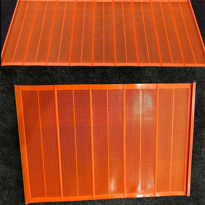 Màu đỏ Kháng mòn cao ướt Polyweb Urethane màn hình 1040 * 700mm