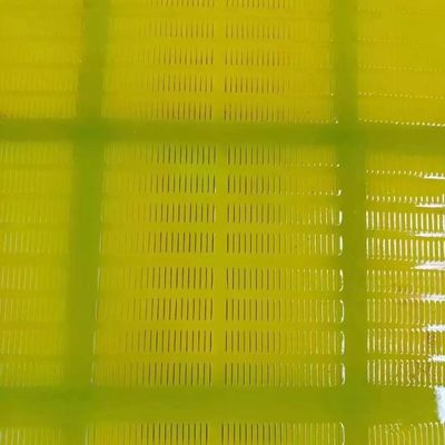 40mm Yellow Polyurethane Screen Mat cho khai thác mỏ với khả năng chống mài cao