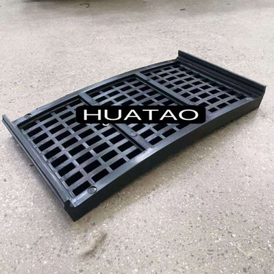 Các tấm màn hình cao su 50 * 10mm cho SELM Vibration Screen Mineral Processing