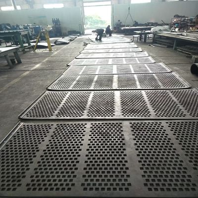 Mỏ rung màn hình 60 * 20mm cao su màn hình tấm hiệu suất cao