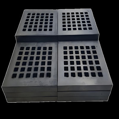 Bảng màu cao su màu đen bền 40mm để khai thác màn hình rung