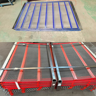 Vải dệt 610 * 610 có khe tự làm sạch màn hình lưới chống tắc nghẽn cho thiết bị khai thác mỏ