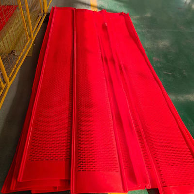 Lưới lật polyurethane rộng 1m 55 Shore cho quặng sắt