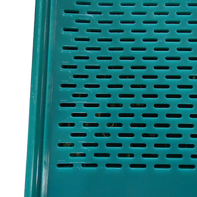 PU Flip-Flop Screen Panel 5mm Aperture 6mm Thickness cho sàng lọc phân bón