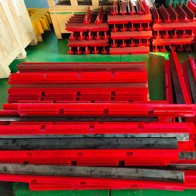 Polyurethane Dewatering Mesh 305mm Width 4mm Slot Rail Support