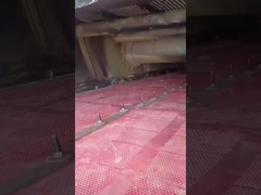 Bảng màn hình cao su màu đỏ đen